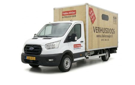 Klasse R - Ford Transit huren bakwagen met laadlift 18m3