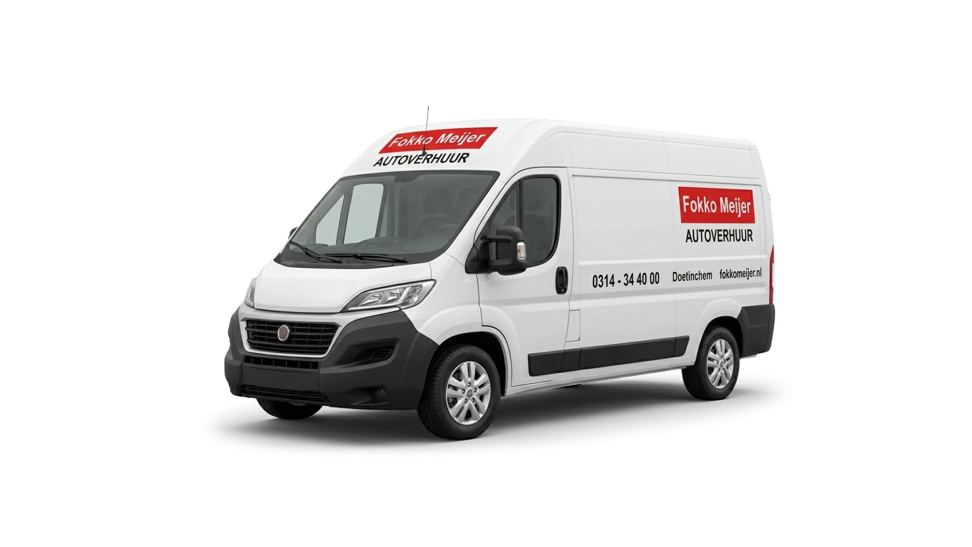 Klasse O : Ford Transit, Fiat Ducato L3H2/ Inhoud 13,5 m3/  Afmetingen (LxBxH) : 3,70 x 1,87 x 1,93